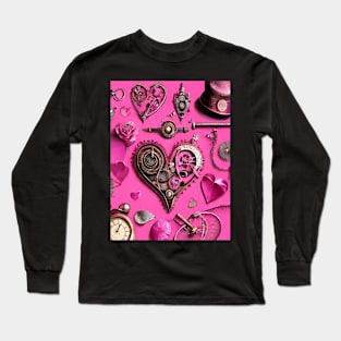 Steampunk Valentine Long Sleeve T-Shirt